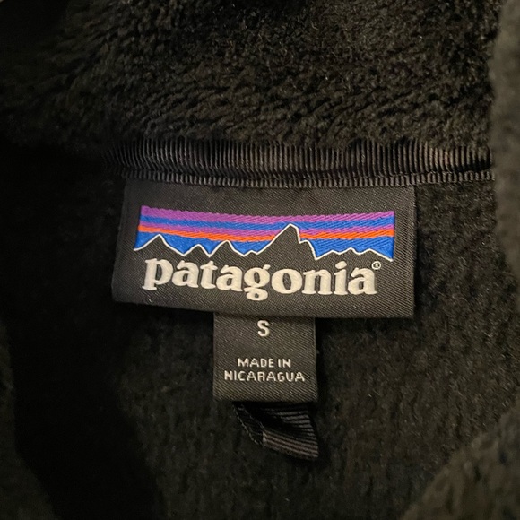 Patagonia Re-Tool Snap-T Pullover Black Small - Picture 3 of 6